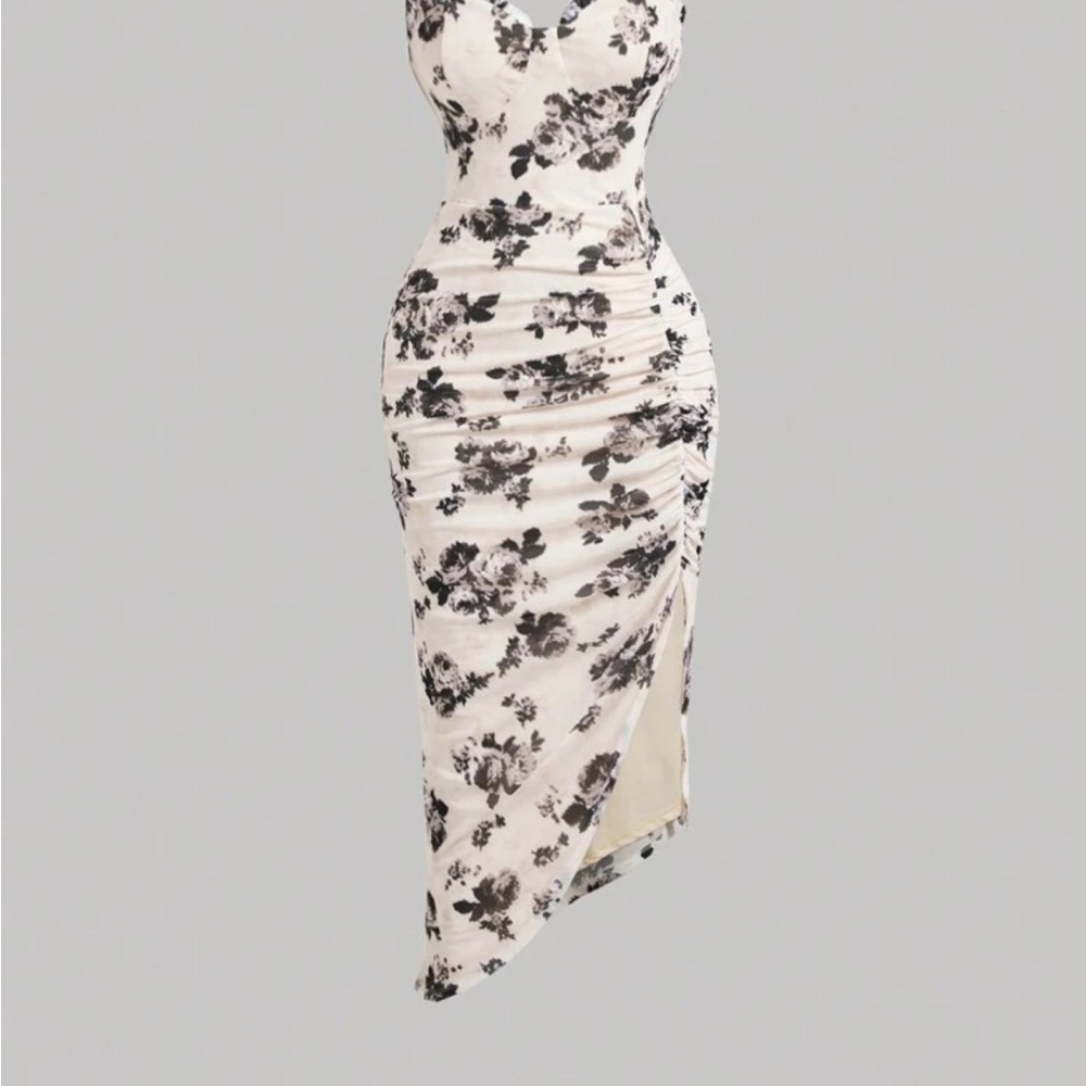 Floral Print Women's Dress
